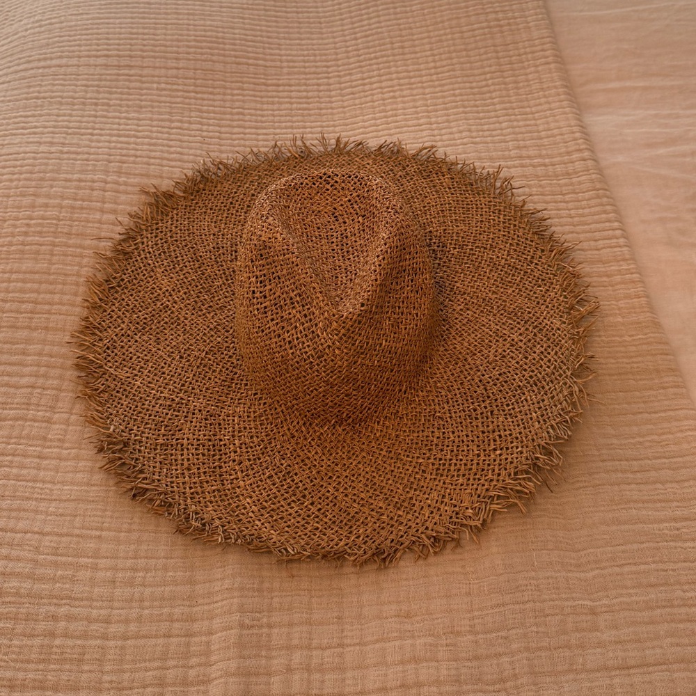Lack Of Color Natural Straw Hat
